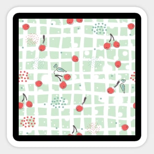 Cherry Pattern Sticker